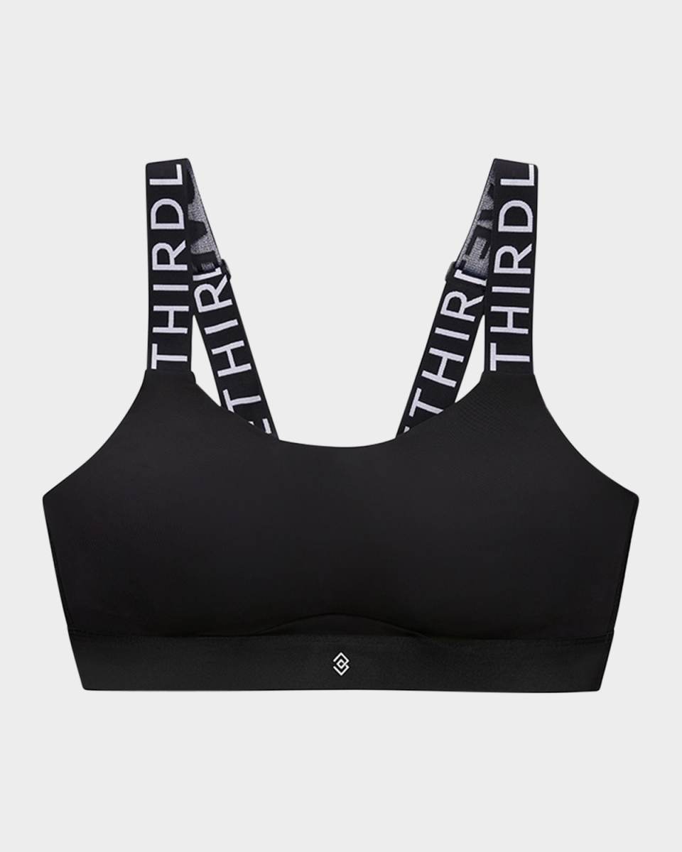 Kinetic Logo-Print Sports Bra